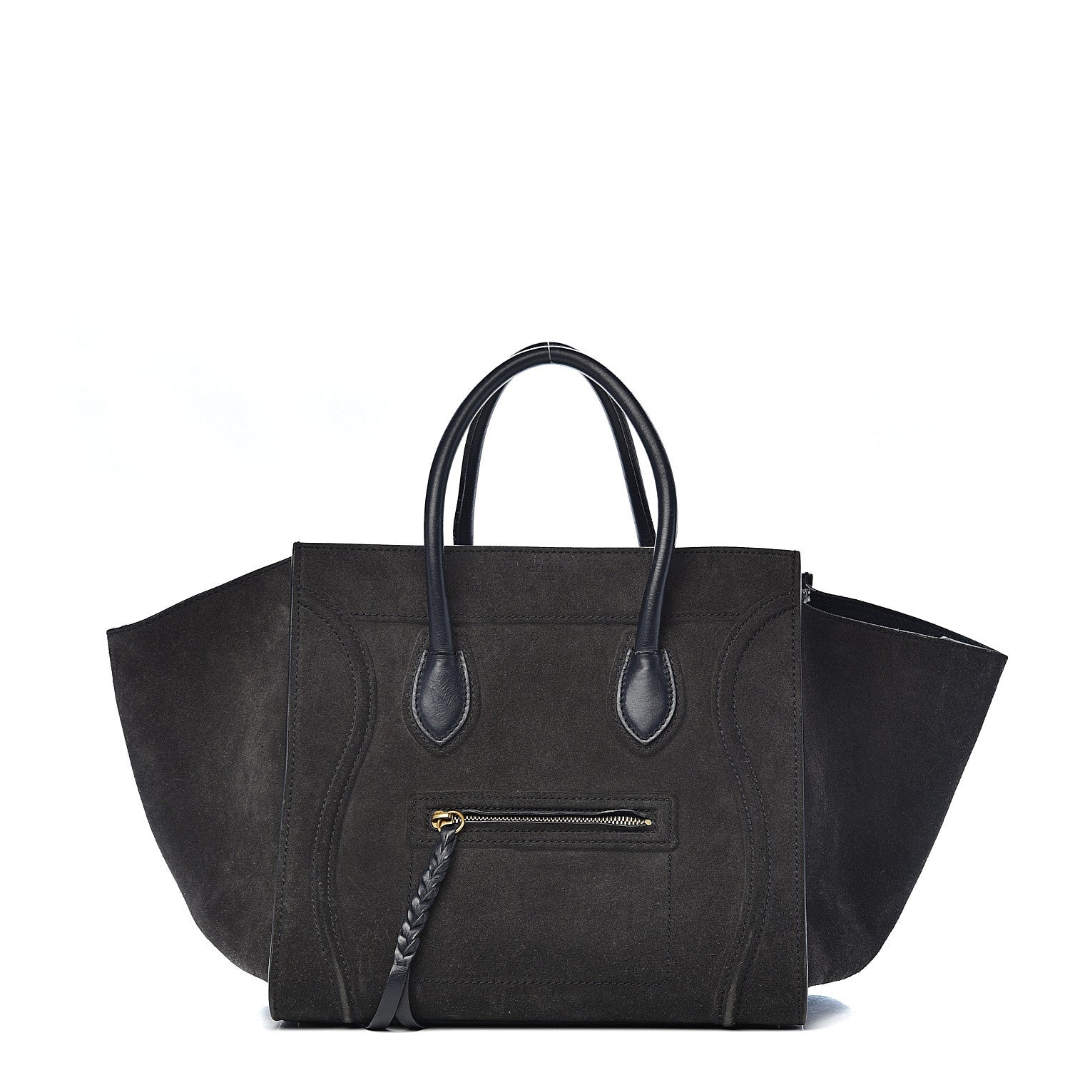 Celine Suede Medium Phantom Luggage Anthracite 1 of 20