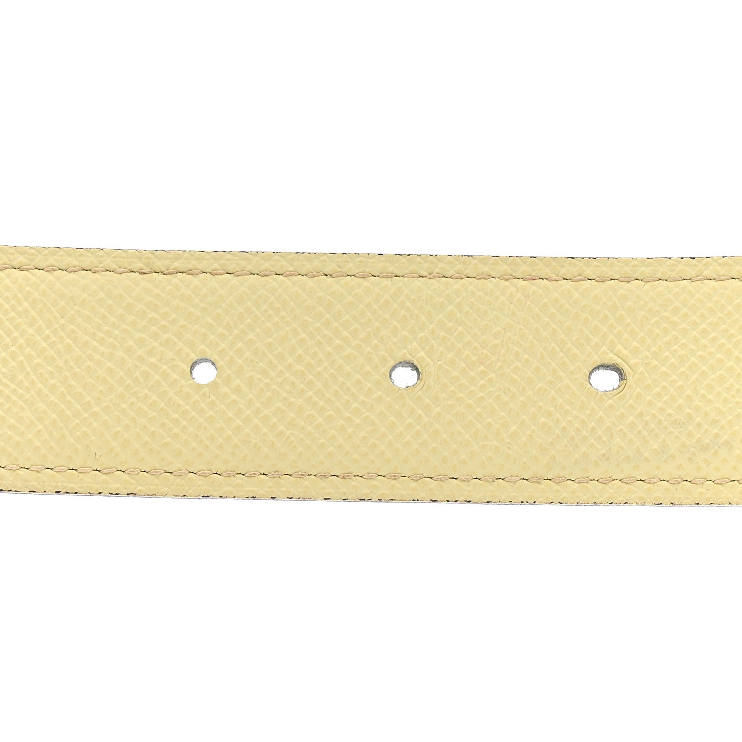 Hermes Epsom 32mm Belt 80 32 Nata Jaune Milton 5 of 7