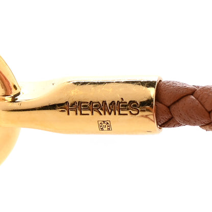 Hermes Swift Glenan Double Tour Bracelet T2 Gold 5 of 6
