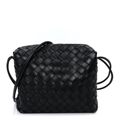 Bottega Veneta Nappa Intrecciato Small Loop Camera Bag Black 1 of 9