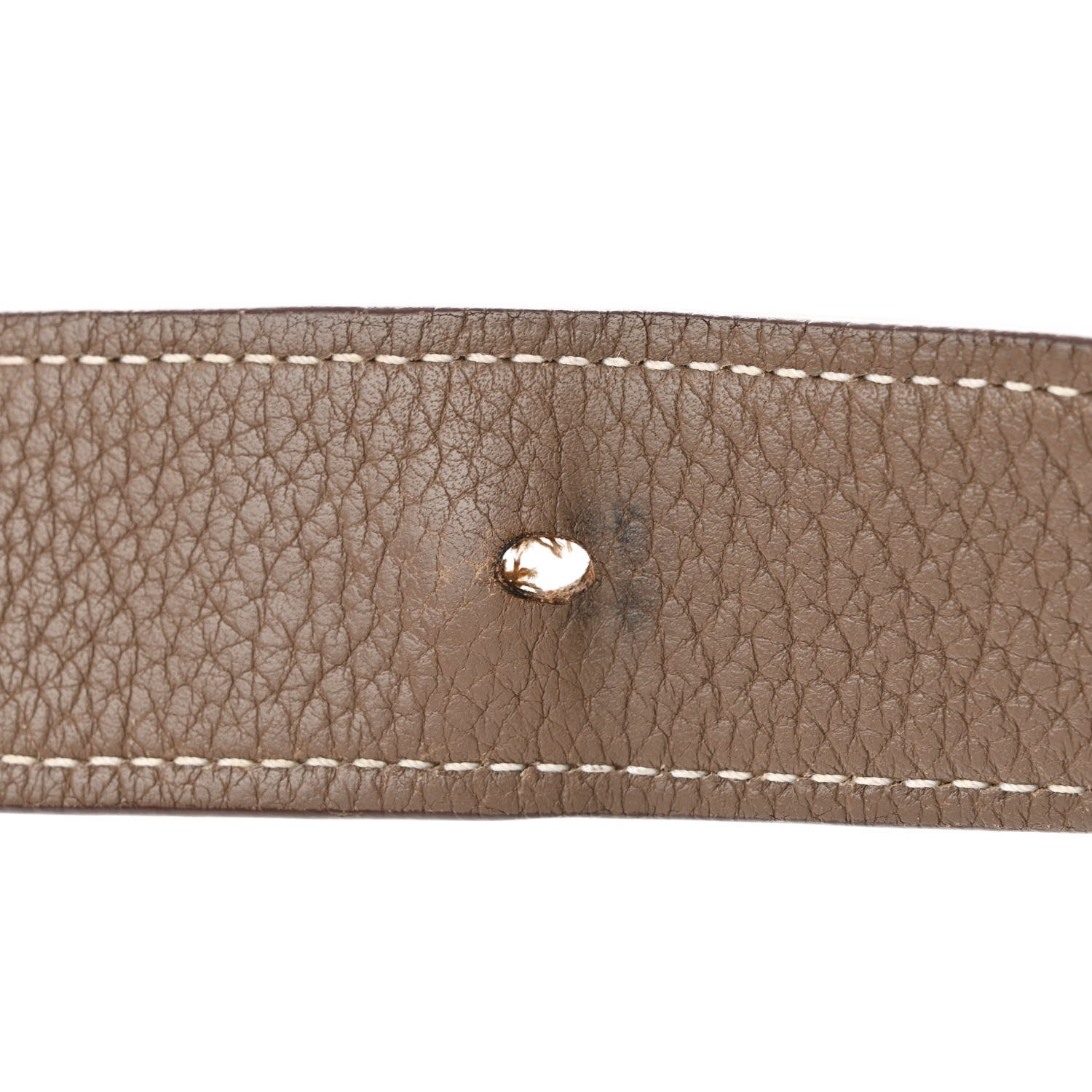 Hermes Taurillon Clemence Jypsiere 37 Etoupe 15 of 30