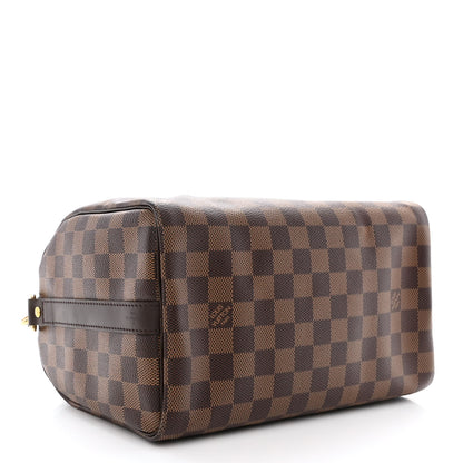 Louis Vuitton Damier Ebene Speedy Bandouliere 25 4 of 10
