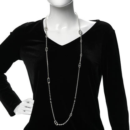 Hermes Sterling Silver Farandole Necklace 120 2 of 5