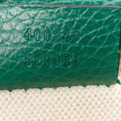 Gucci Pebbled Calfskin Small Dionysus Shoulder Bag Emerald 8 of 11