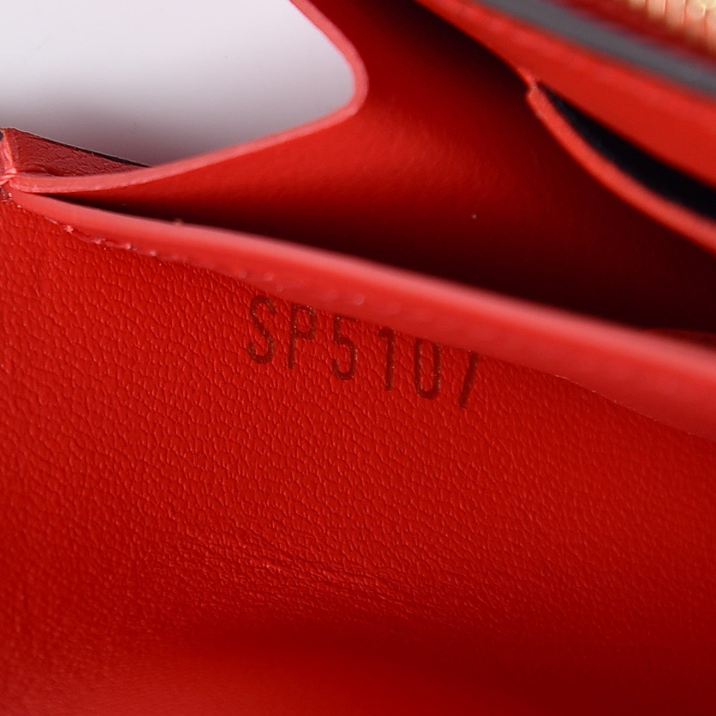 Monogram Flore Compact Wallet Coquelicot