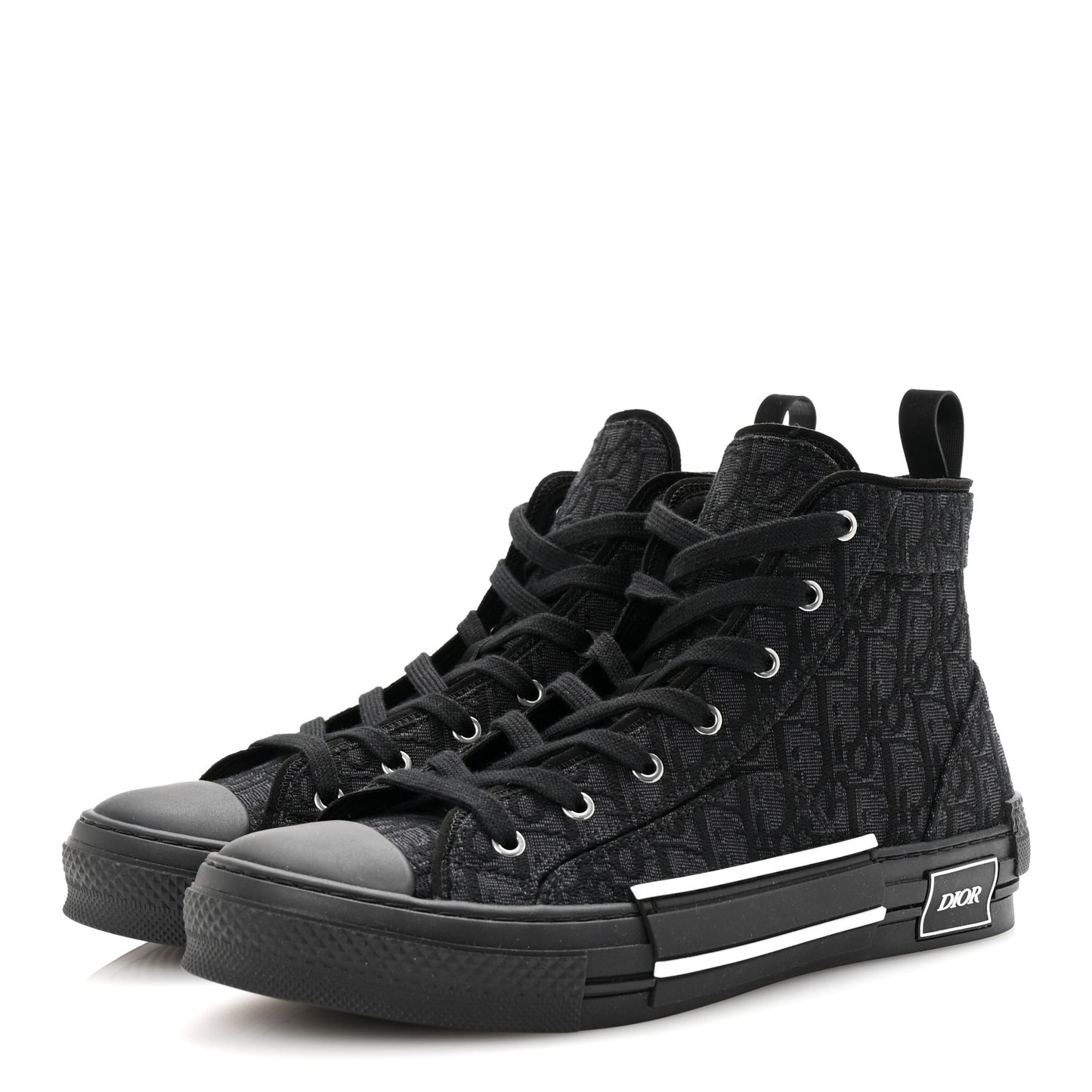 Maxi Oblique Mens B23 High Top Sneakers 43 Black