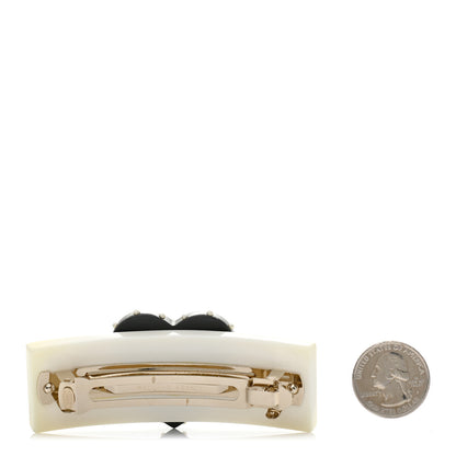 Chanel Pearl Resin Coco Barette 2 of 4