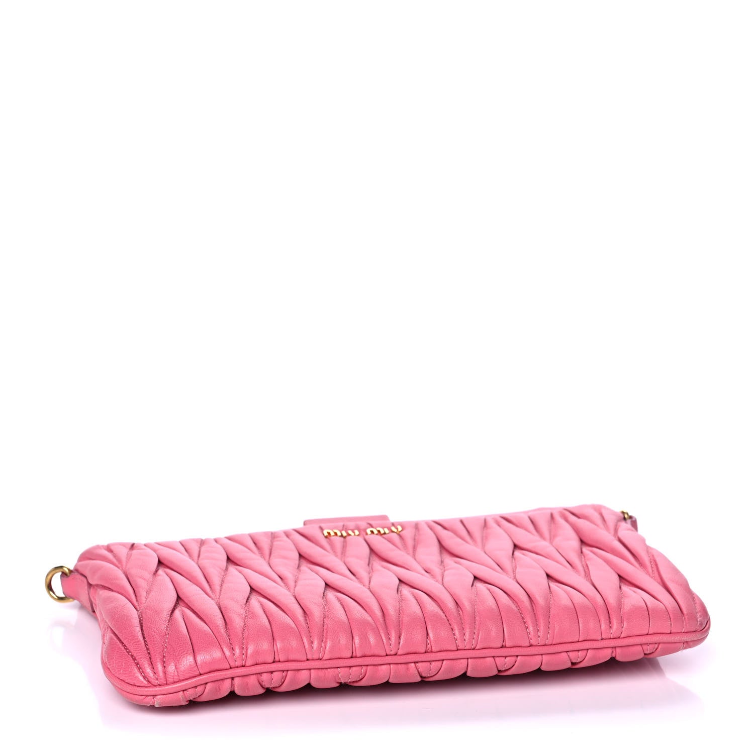 Miu Miu Nappa Matelasse Crossbody Peonia 4 of 16