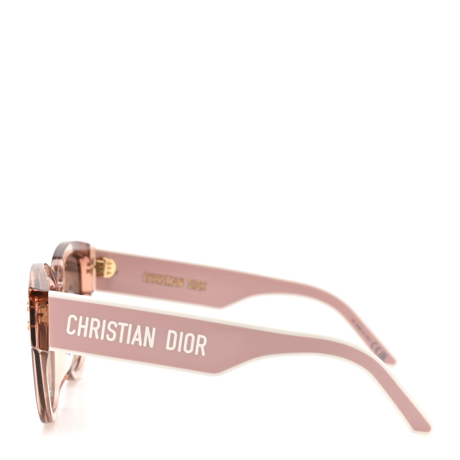 Christian Dior Acetate DiorPacific B2I Butterfly Sunglasses Transparent Pink 3 of 8