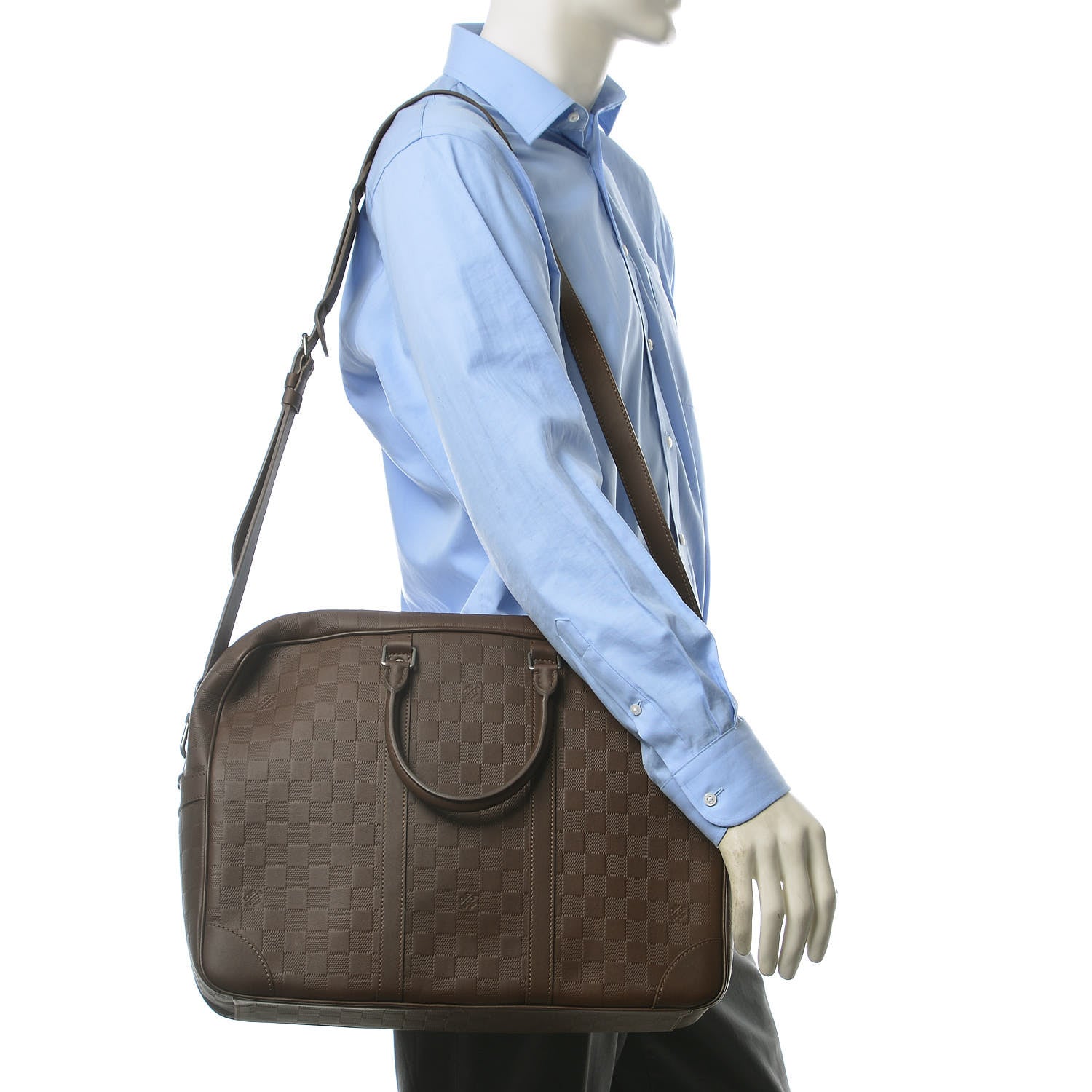 Louis Vuitton Damier Infini Porte-Documents Voyage GM Meteor 2 of 10