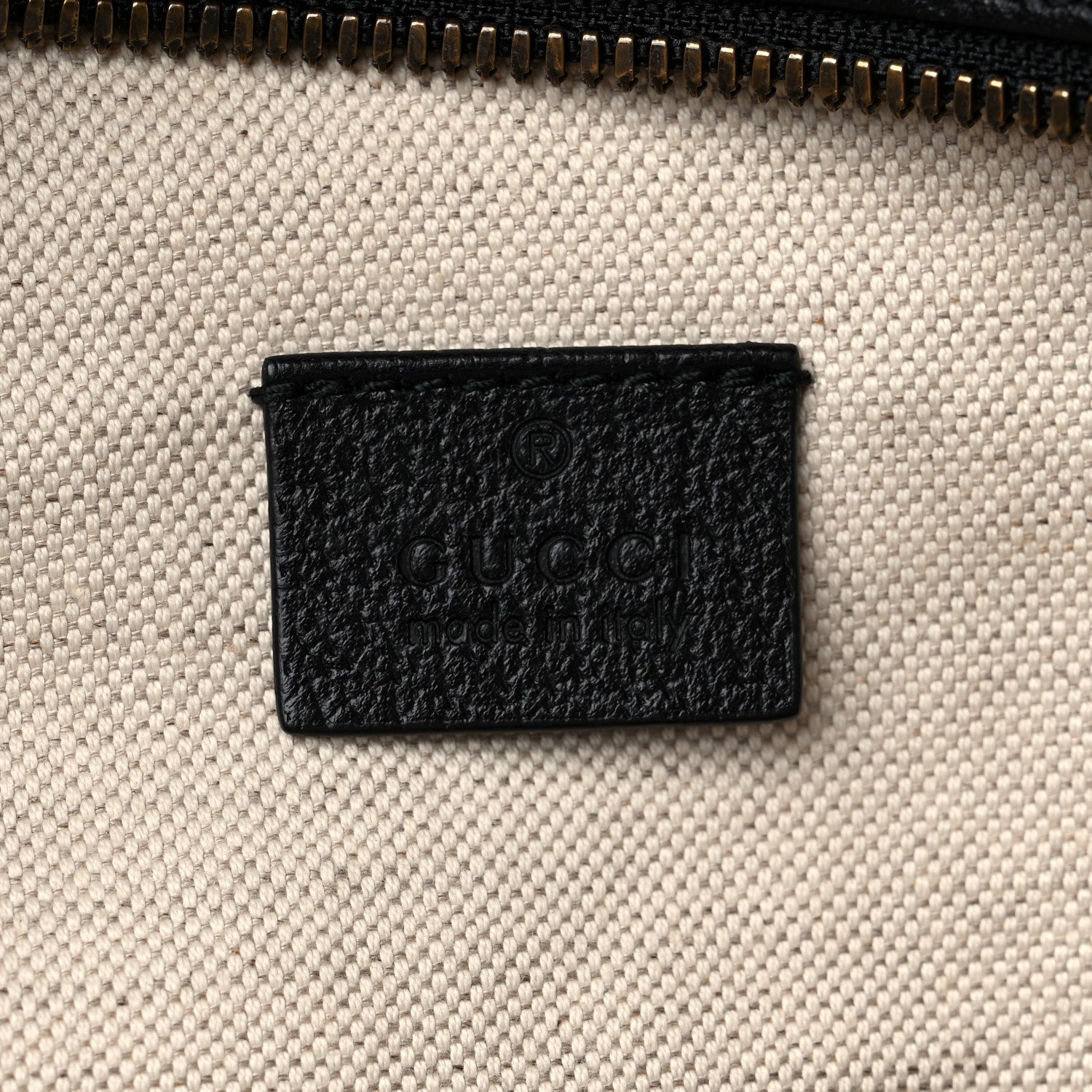Gucci GG Monogram Velvet Belt Bag Red Cipria 6 of 10
