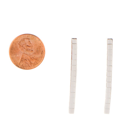 Cartier 18K White Gold Lanieres Drop Earrings 2 of 5
