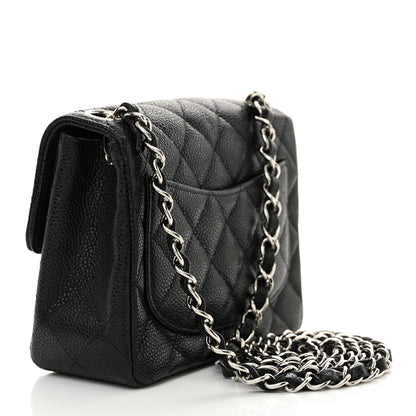 Chanel Caviar Quilted Mini Square Flap Black 2 of 13
