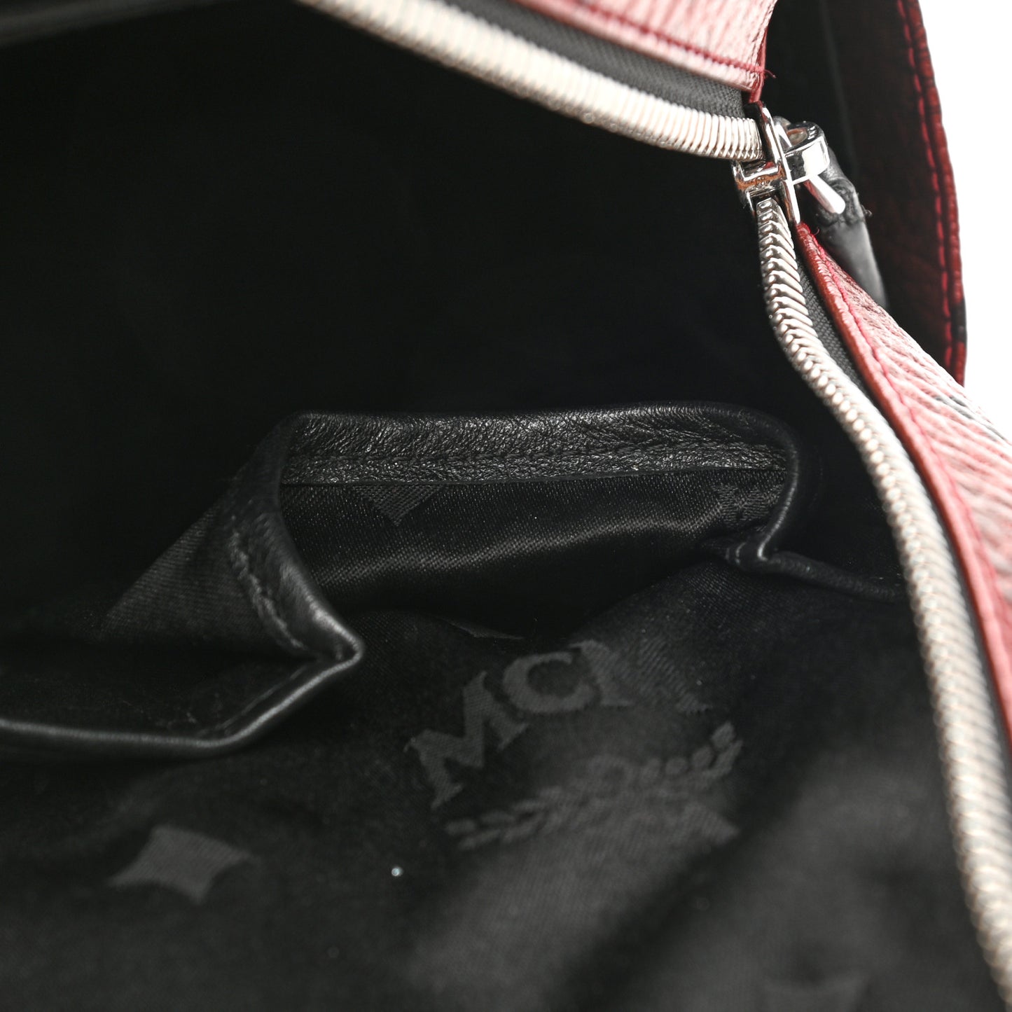Metallic Visetos Small Stark Backpack Scooter Red