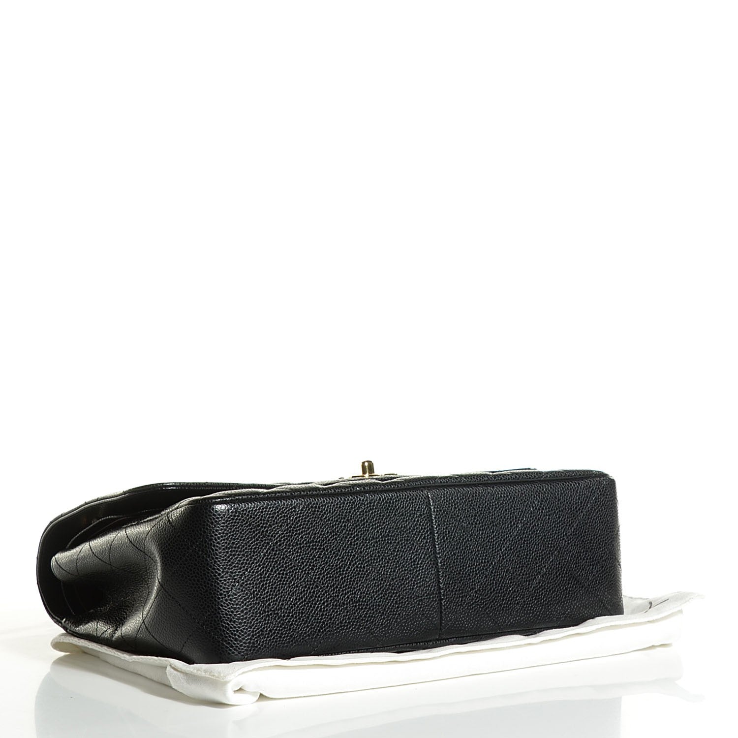 Chanel Caviar Quilted Jumbo Double Flap Black 4 of 9