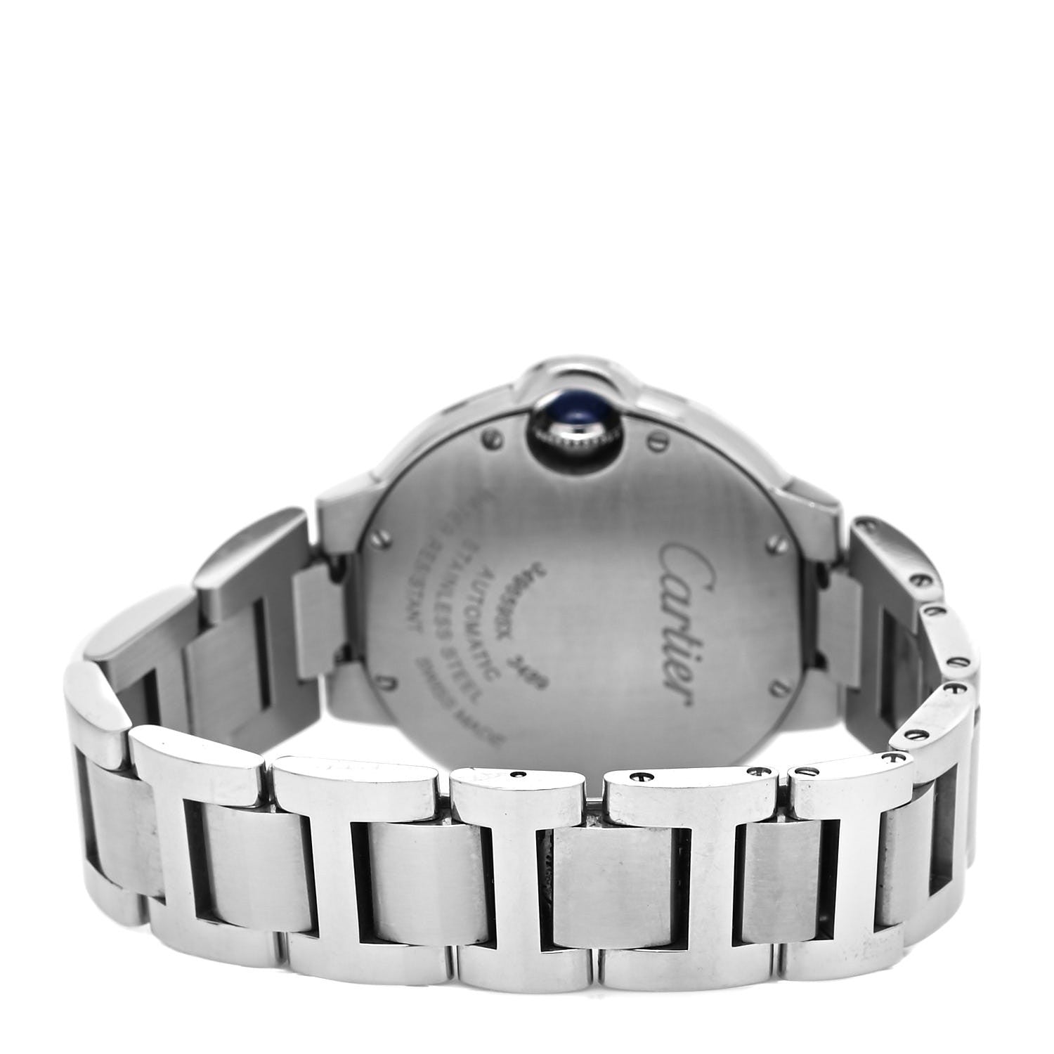 Cartier Stainless Steel 33mm Ballon Bleu De Cartier Automatic Watch 1 of 5