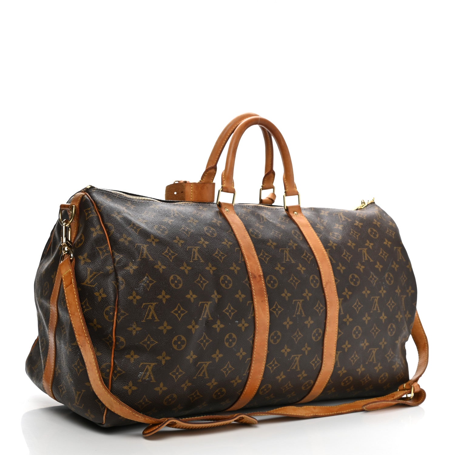 Louis Vuitton Monogram Keepall Bandouliere 55 3 of 18