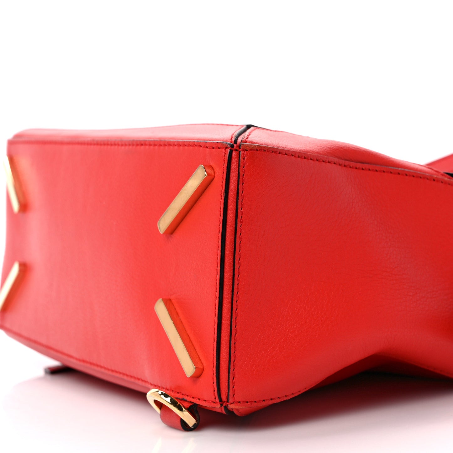 Calfskin Medium Puzzle Bag Coral