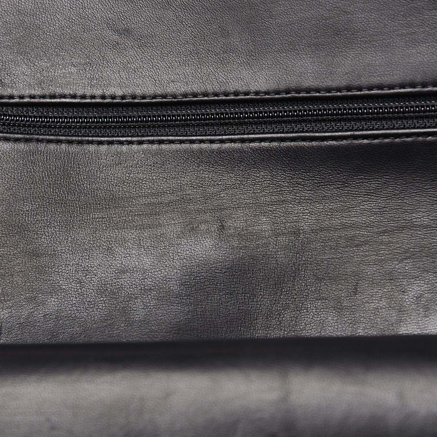 Lambskin Quilted Small Double Flap Black