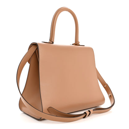 Delvaux Box Calfskin MM Brillant Satchel Vison 4 of 15