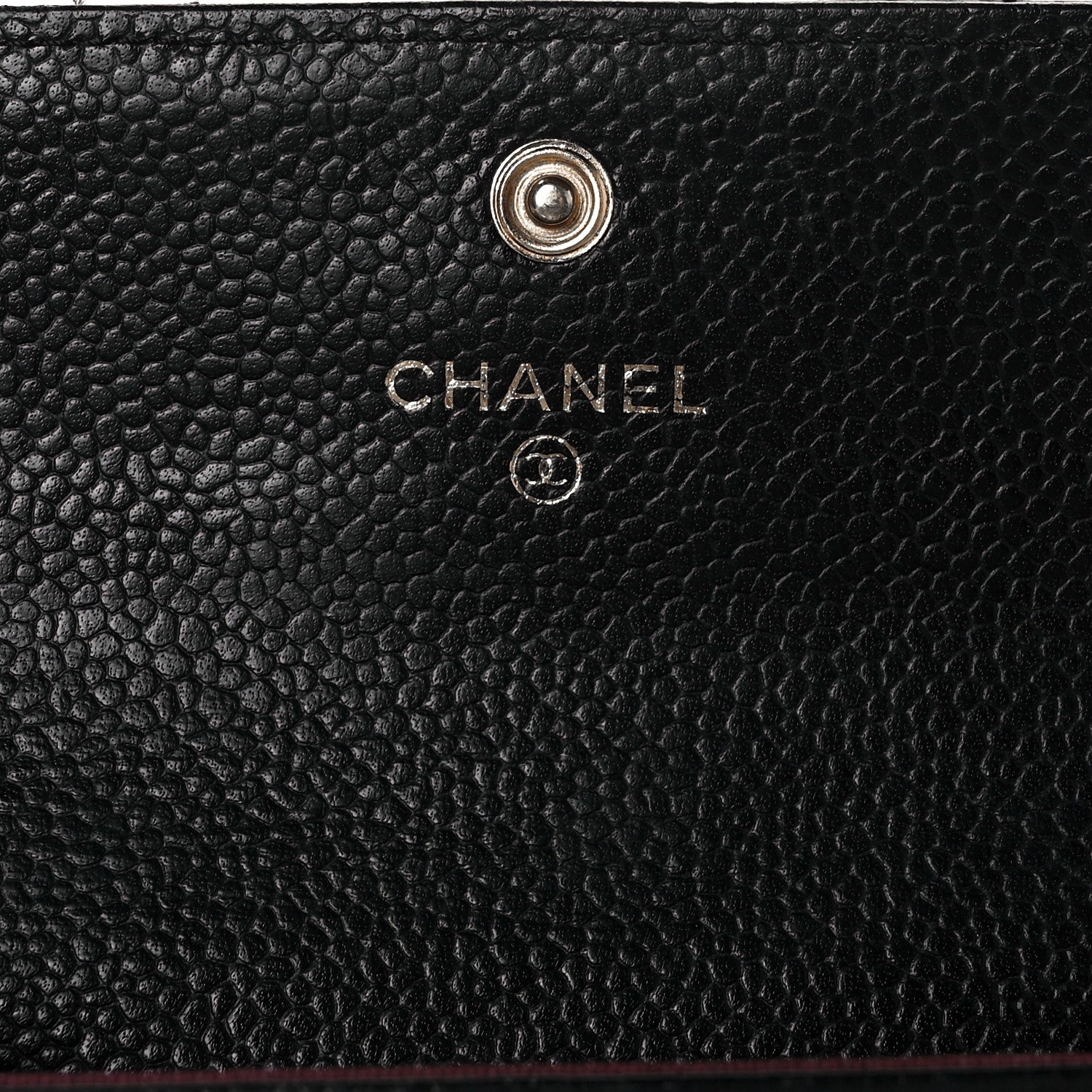 Chanel Caviar Quilted Flap Card Holder Black 5 of 9