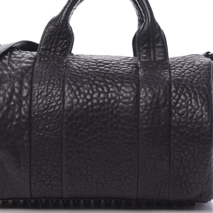 Alexander Wang Pebbled Lambskin Rocco Black Nickel Hardware 8 of 11