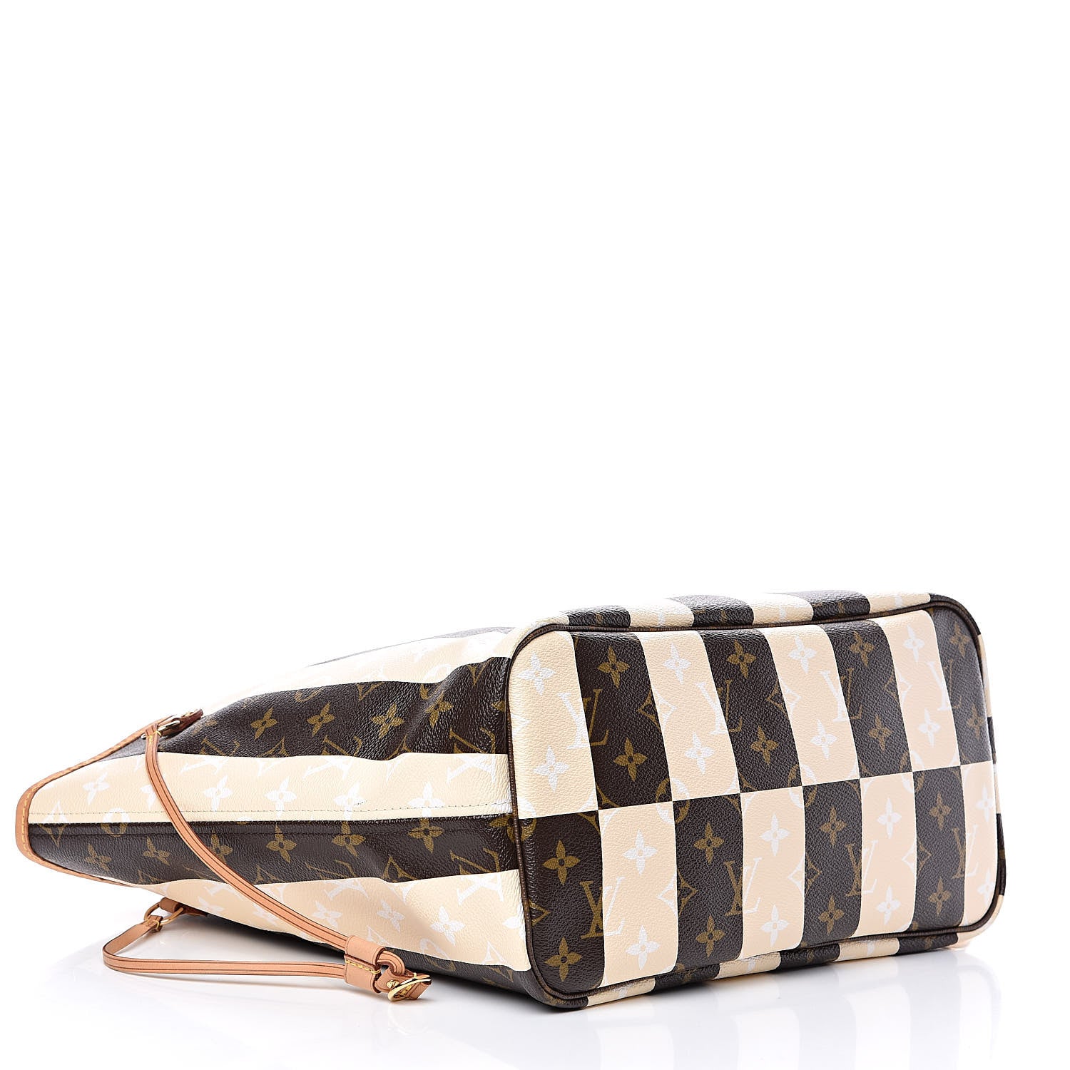 Louis Vuitton Monogram Rayures Neverfull MM 4 of 17