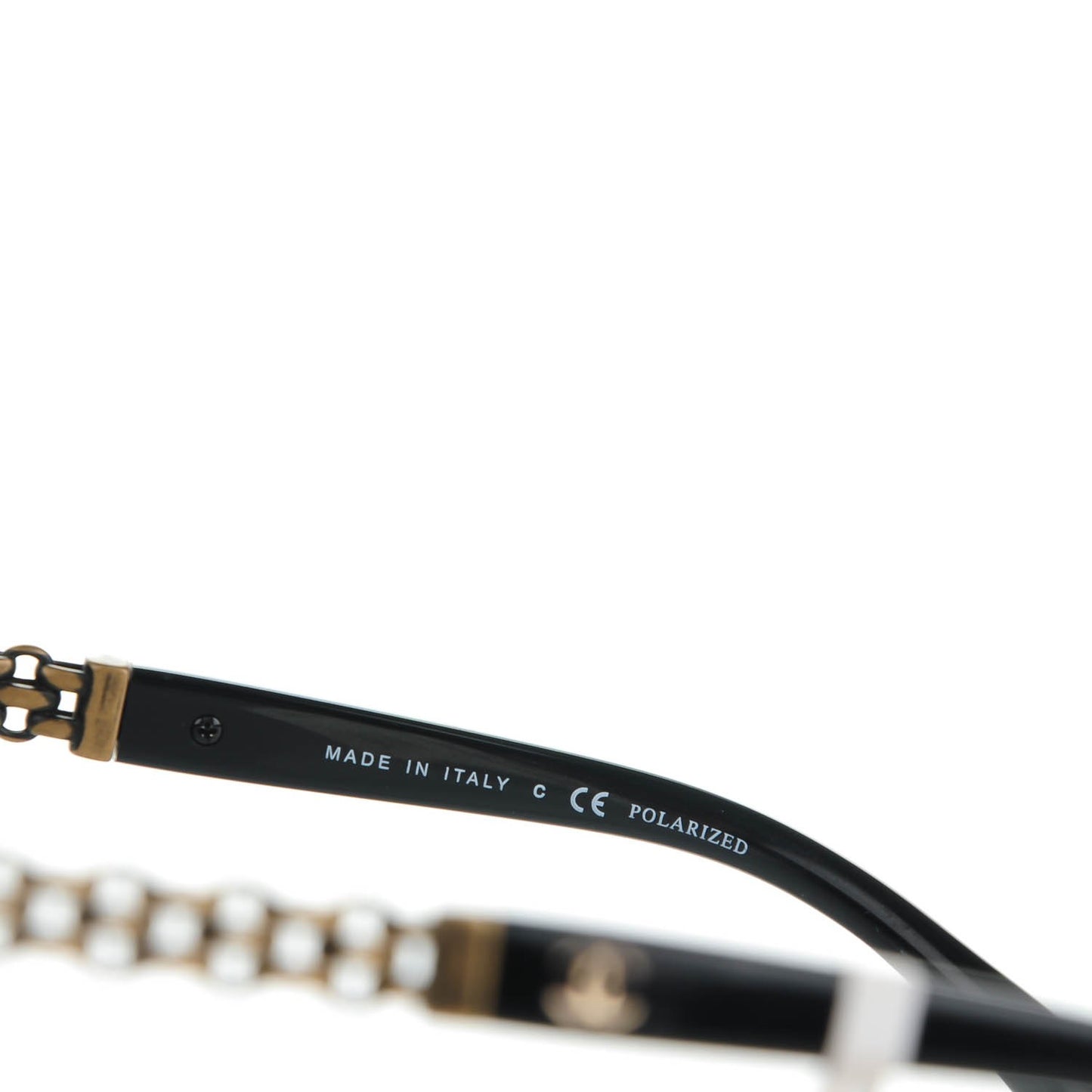 Square Chain Sunglasses 5325 Black