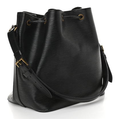Louis Vuitton Epi Petit Noe Black 3 of 13