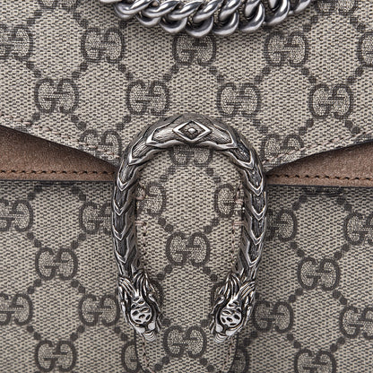 Gucci GG Supreme Monogram Mini Dionysus Shoulder Bag Taupe 10 of 12