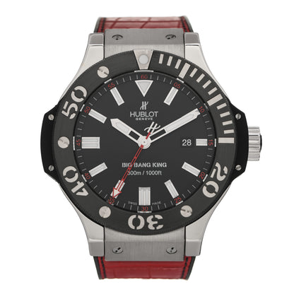 Hublot Stainless Steel Ceramic Alligator 48mm Big Bang King Automatic Watch 322.LM.100.RX 1 of 4