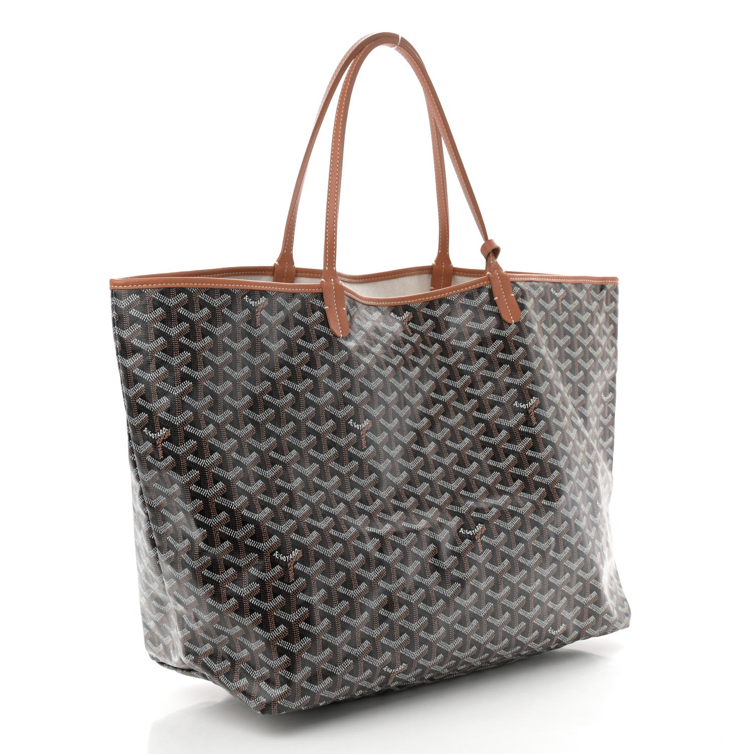 Goyard Goyardine Saint Louis GM Black Gold 4 of 12