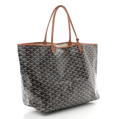 Goyard Goyardine Saint Louis GM Black Gold 4 of 12
