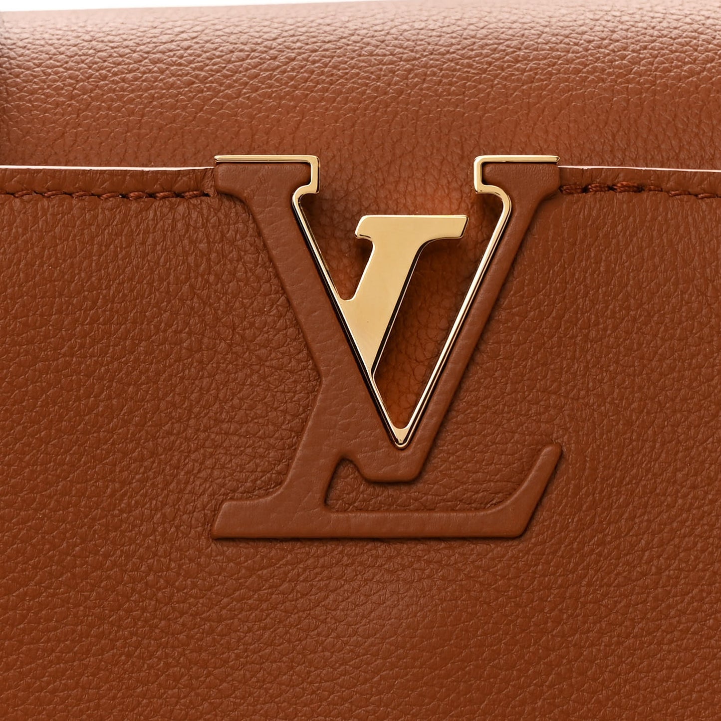 Taurillon Capucines GM Cognac