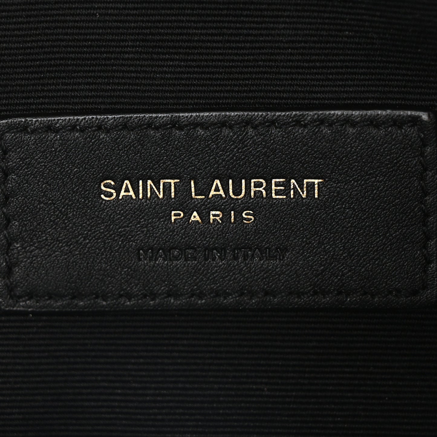 Grain De Poudre Monogram Belt Bag Black