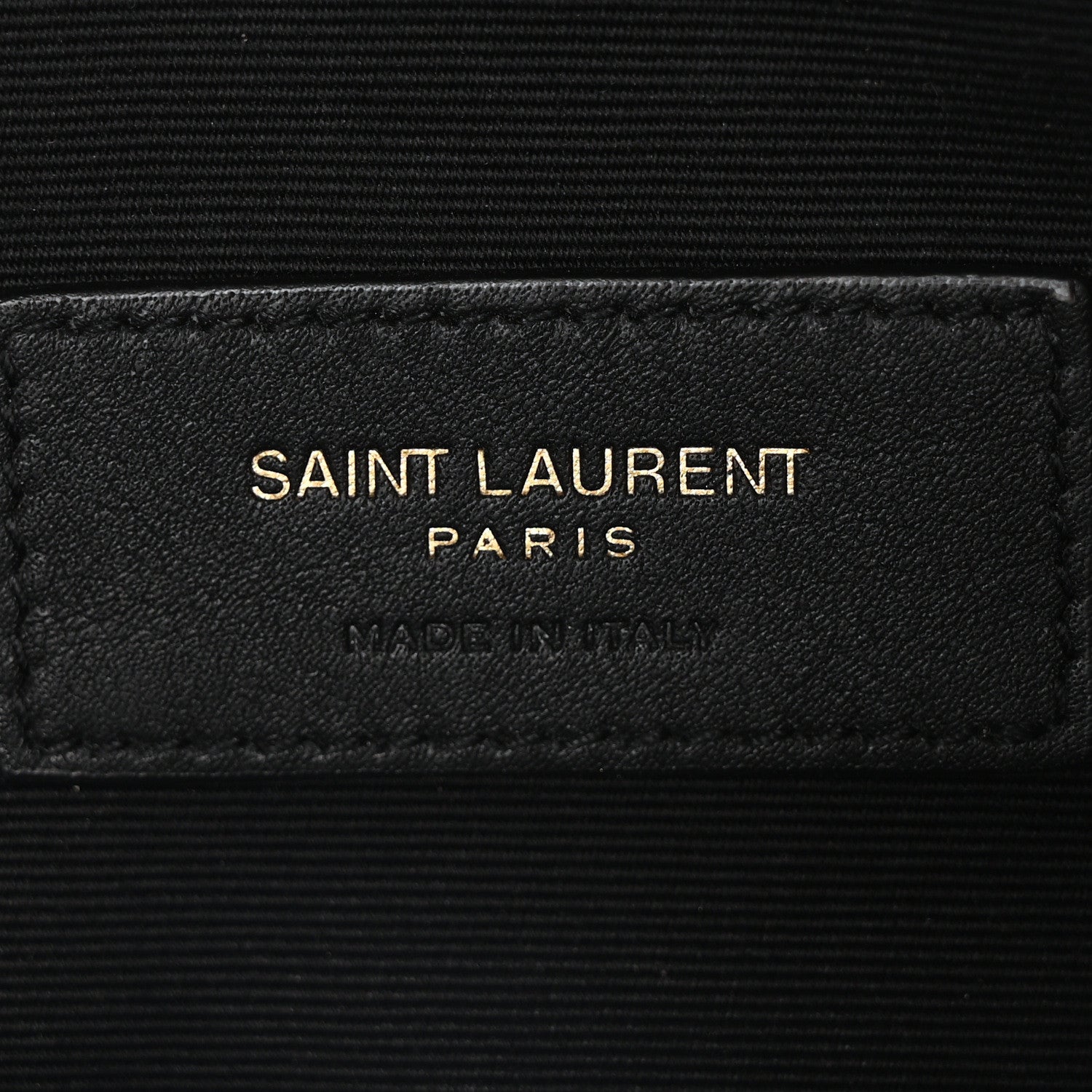Saint Laurent Grain De Poudre Monogram Belt Bag Black 7 of 11