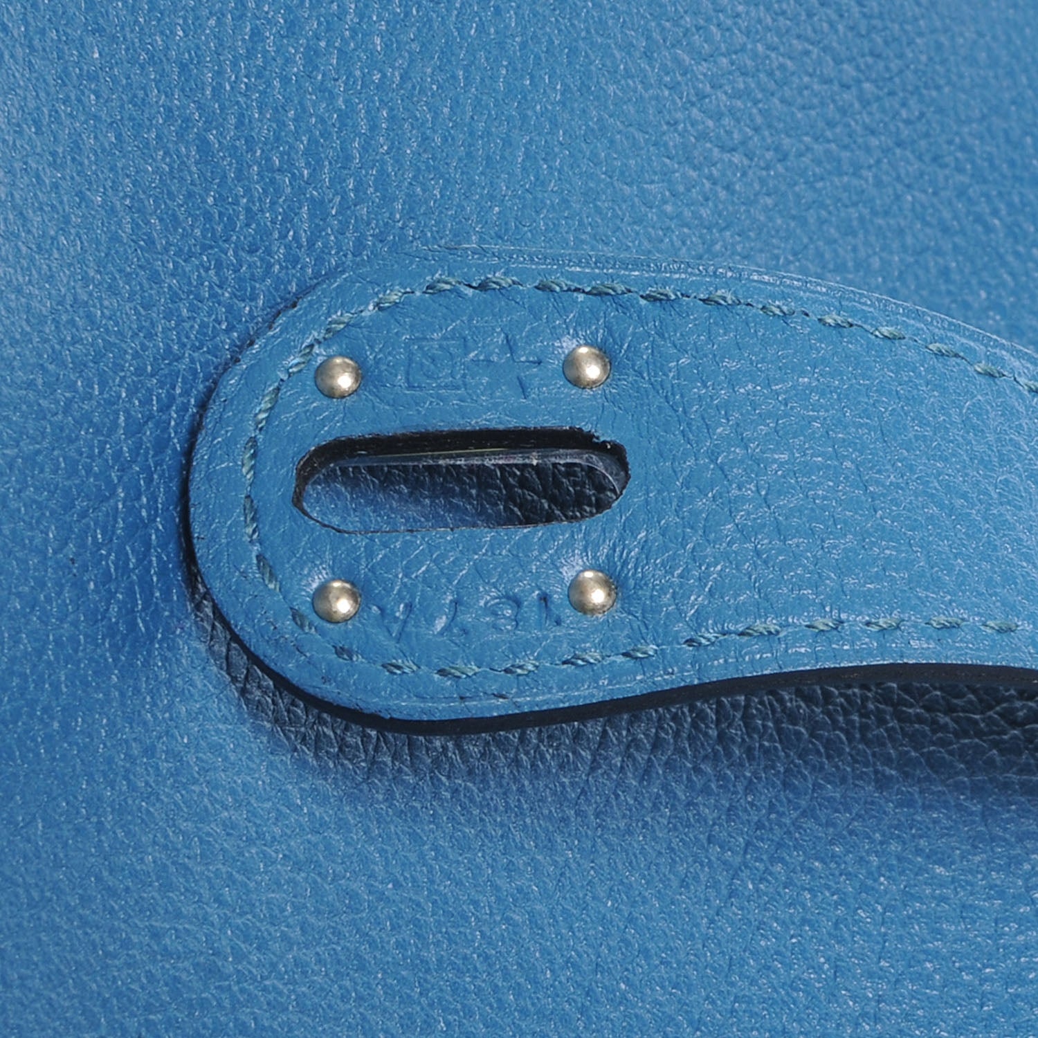 Hermes Veau Evercolor Lindy 26 Bleu de Galice 8 of 9