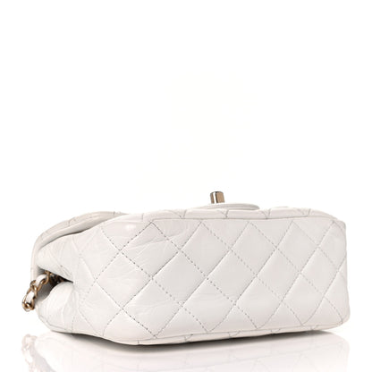 Chanel Lambskin Quilted Mini Pearl Crush Flap White 7 of 10