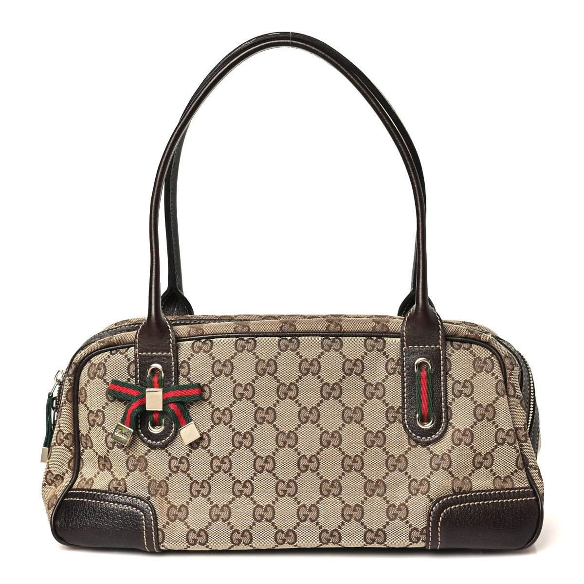 Monogram Small Princy Satchel Dark Brown