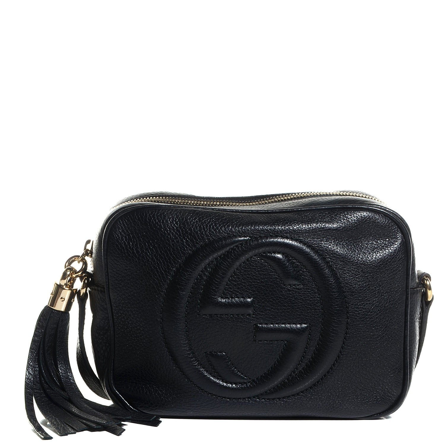 Gucci Pebbled Calfskin Small Soho Disco Bag Black 1 of 9