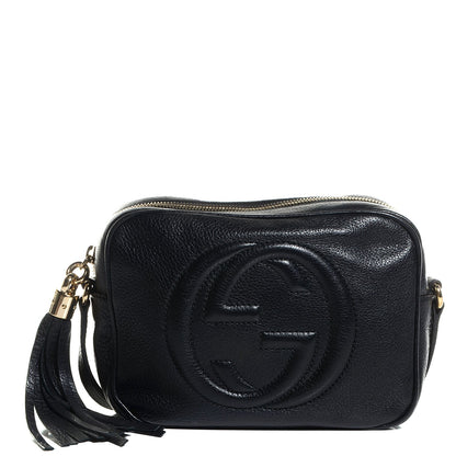 Gucci Pebbled Calfskin Small Soho Disco Bag Black 1 of 9