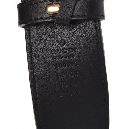 Gucci Calfskin Double G 40mm Belt 90 36 Black 5 of 5