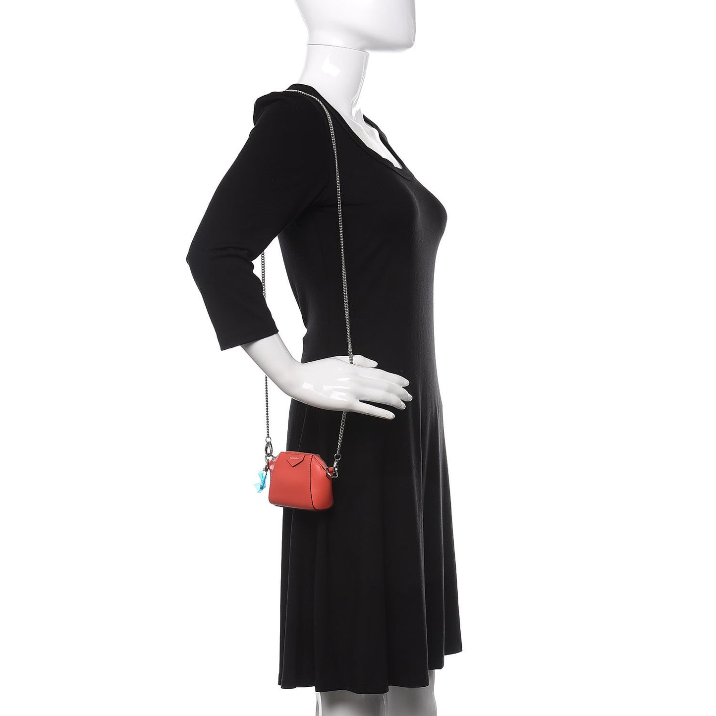 Lambskin Baby Antigona Coral