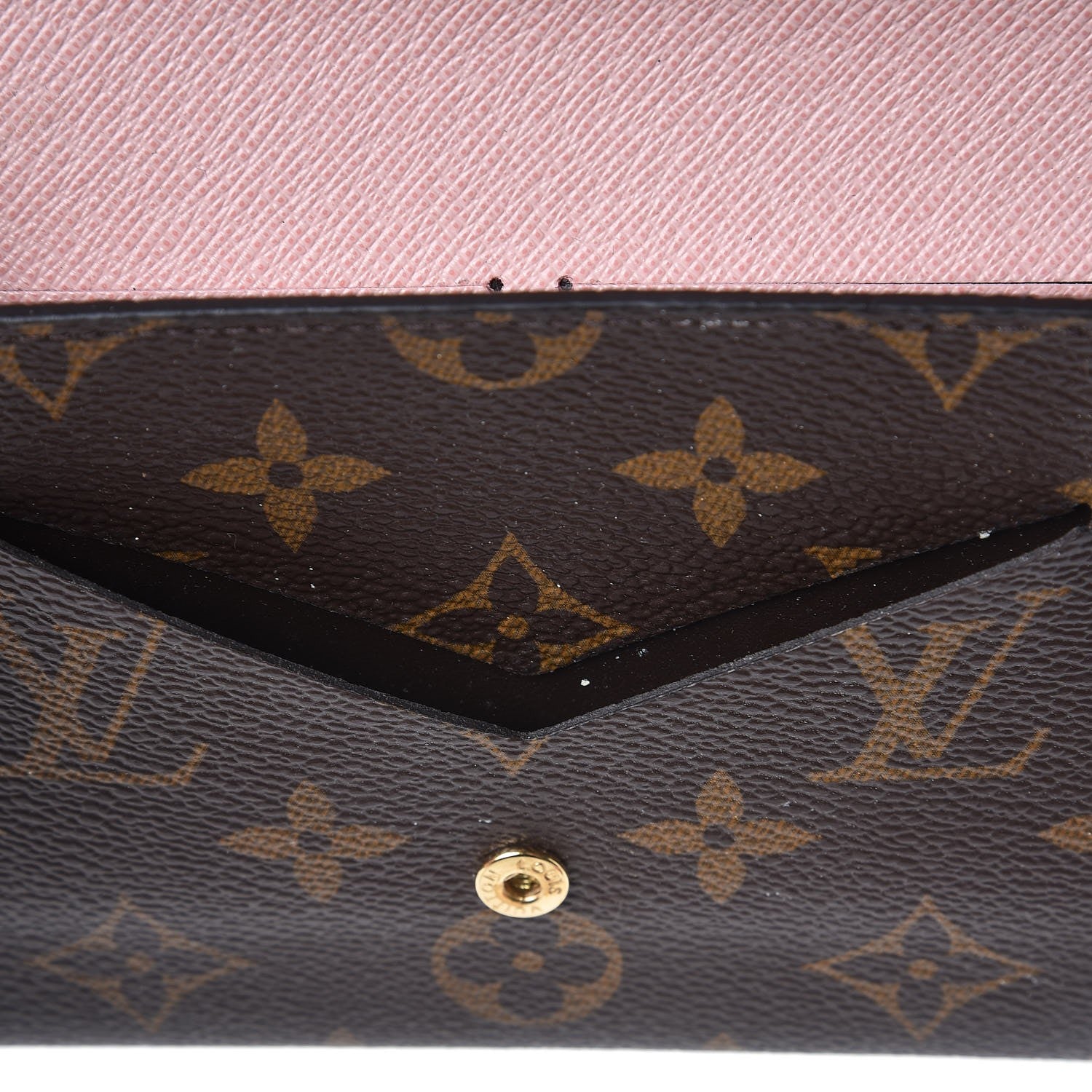 Louis Vuitton Monogram Jeanne Wallet Rose Ballerine 31 of 36