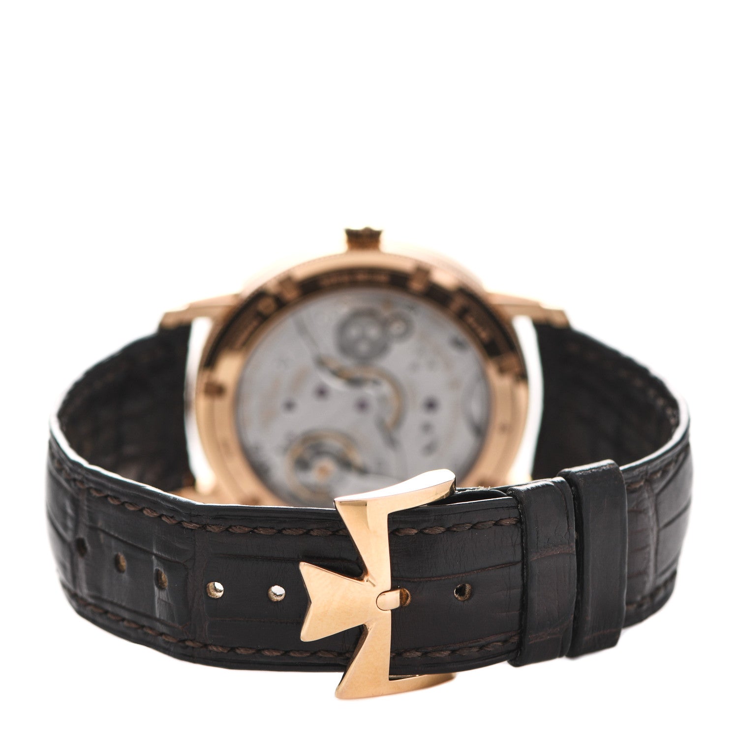 Vacheron Constantin 18K Pink Gold Alligator 38mm Patrimony Traditionnelle Manual Winding Watch 82172/000R-9382 3 of 5