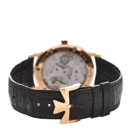 Vacheron Constantin 18K Pink Gold Alligator 38mm Patrimony Traditionnelle Manual Winding Watch 82172/000R-9382 3 of 5