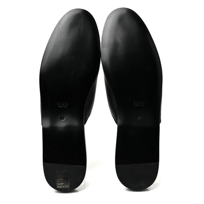 Gucci X MLB Lambskin NY Yankees Embroidered Womens GG Slippers 40 Black 5 of 9
