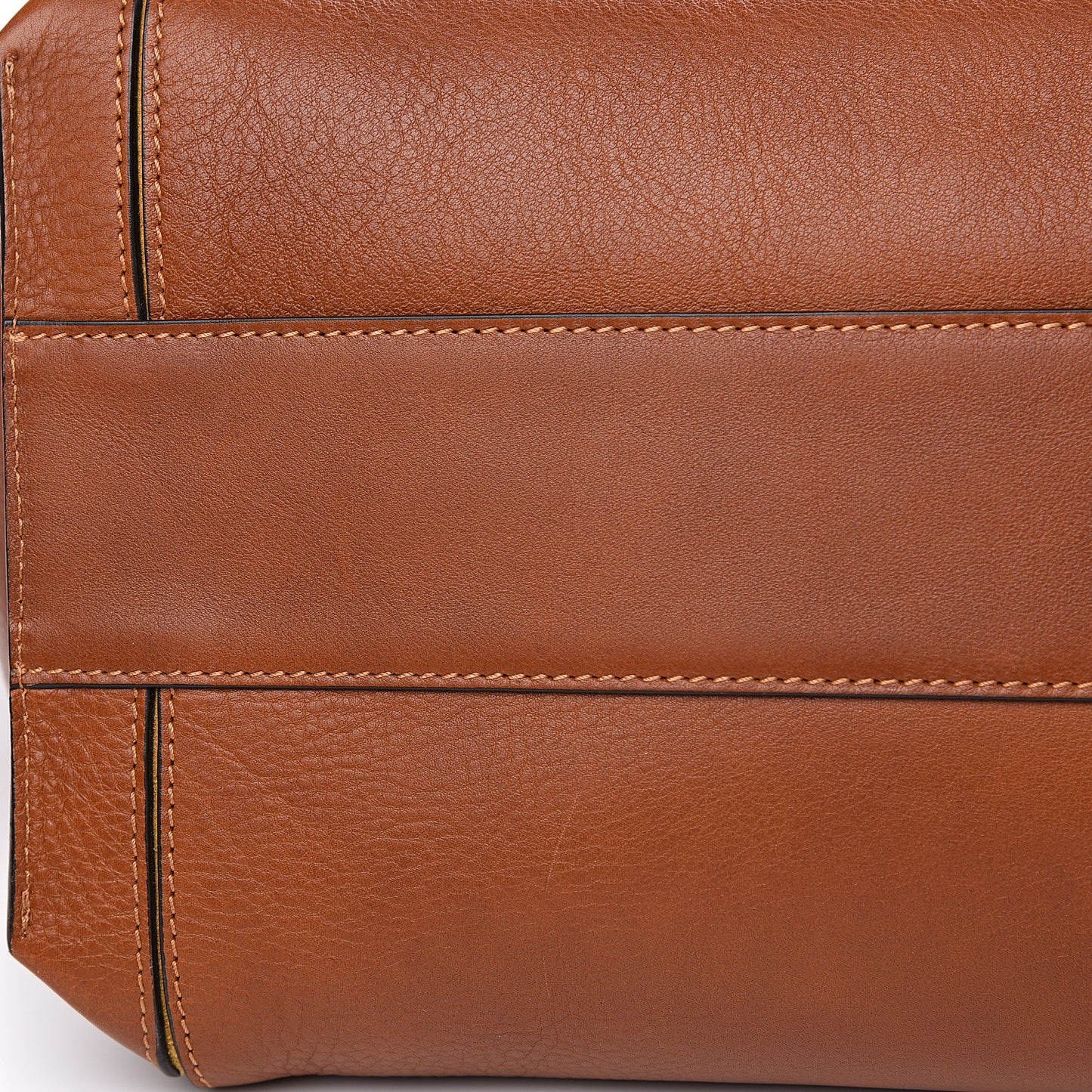 Smooth Calfskin Medium Milo Shopping Tote Caramel