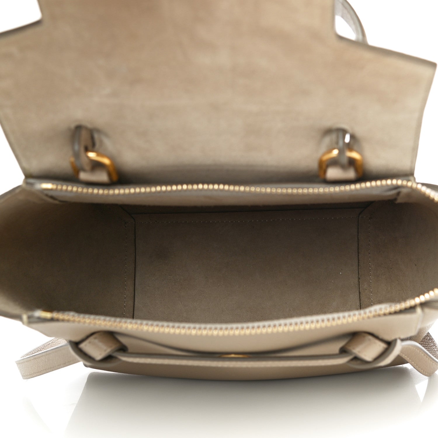 Celine Grained Calfskin Mini Belt Bag Light Taupe 5 of 11