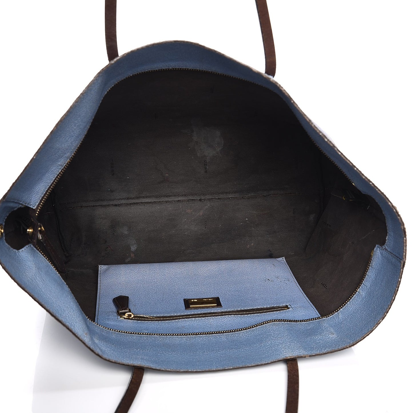 Zucca Spalmati Ombre Large Roll Tote Tobacco Nebula